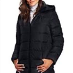 LANDS END WOMEN’S WINTER LONG DOWN COAT